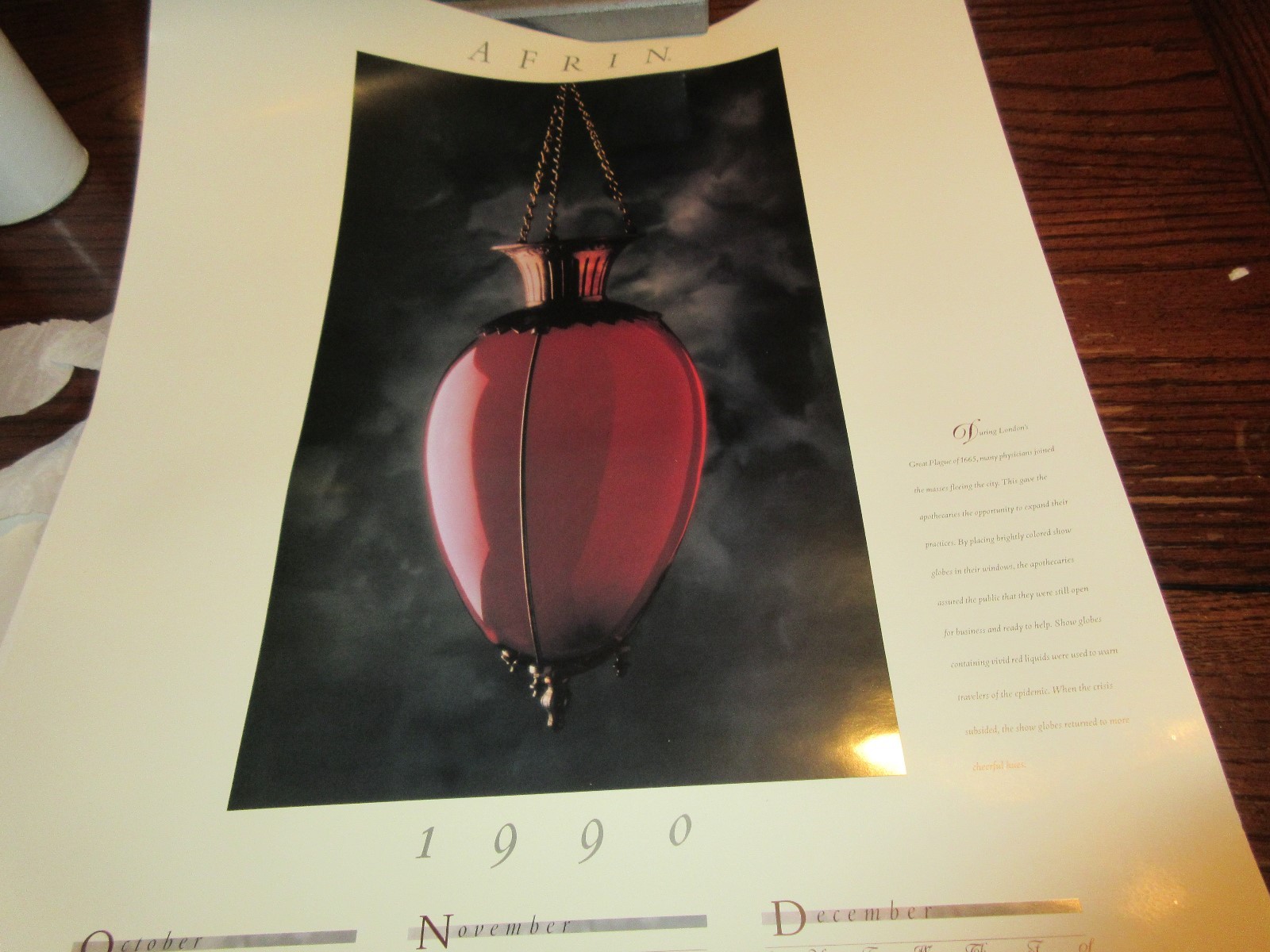 Rx ,Pharmacy , POSTER ,18″ X 24″ ,Photographs Depicting History & Heritage ,1990