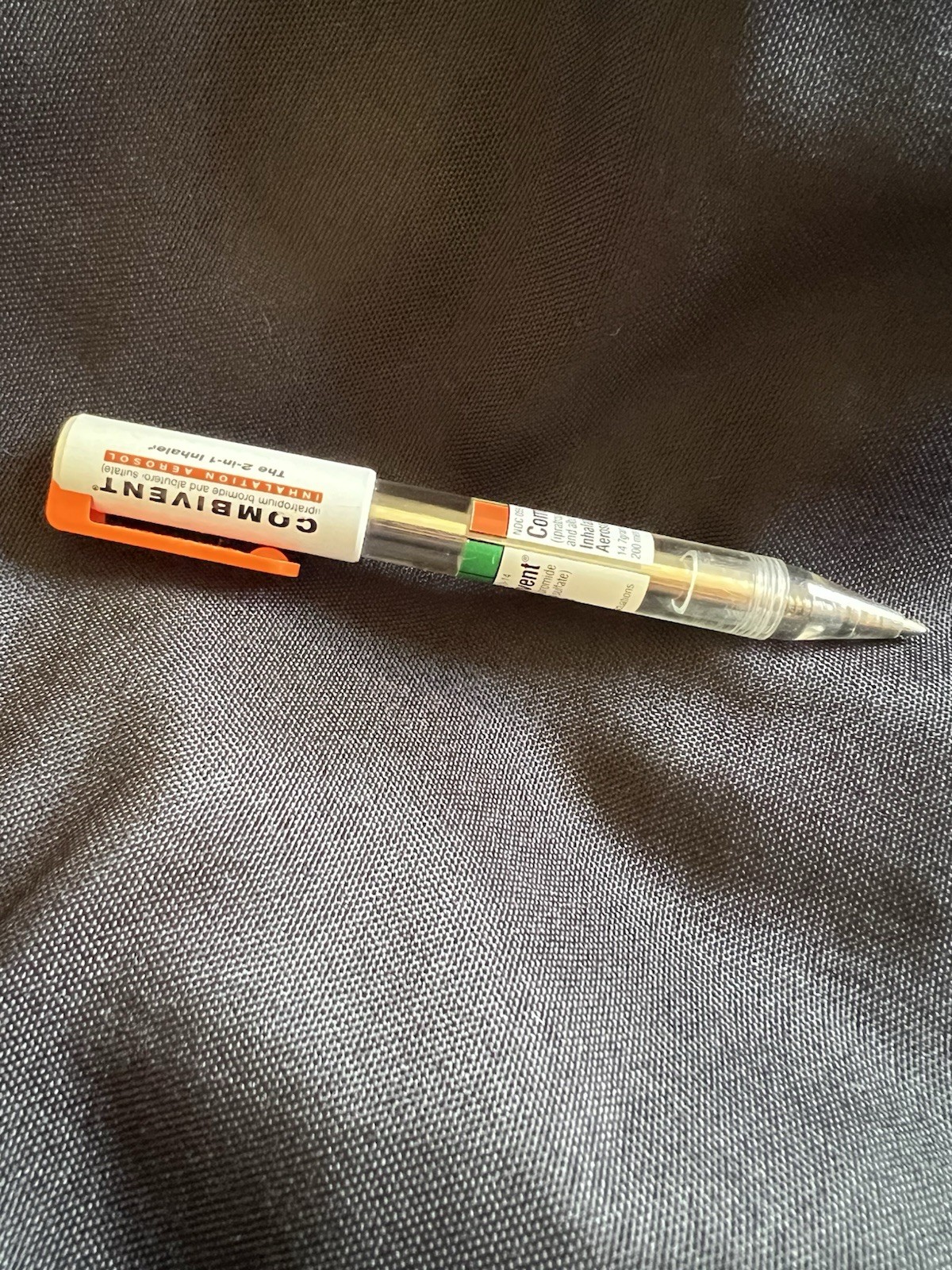 COMBIVENT Inhaler Pharmaceutical Drug Rep Pen ~ Tested & Works