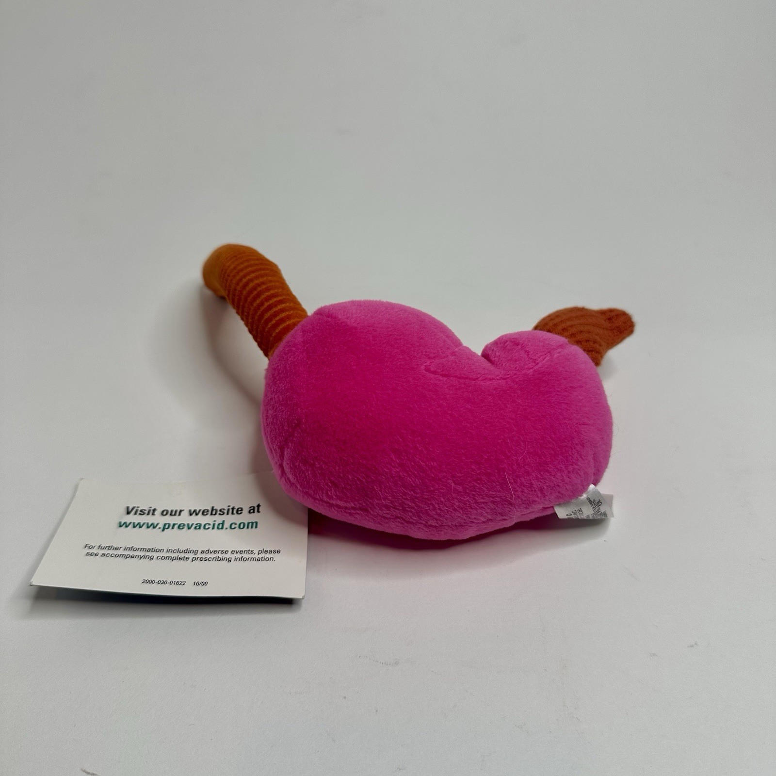 VTG Prevacid Human Stomach Promotional Advertising Plush Drug RX Rep Promo 2002