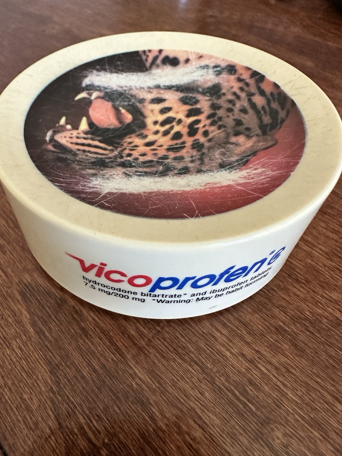 Vicoprofen Sales Rep Pharmaceutical Advertising Promo Paper Clip Vintage 1980s