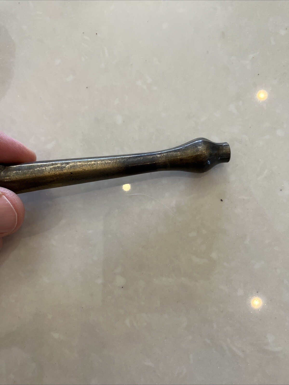 Mortar and Pestle, Metal Small America’s Bicentennial 76 Rx Apothecary Pharmacy