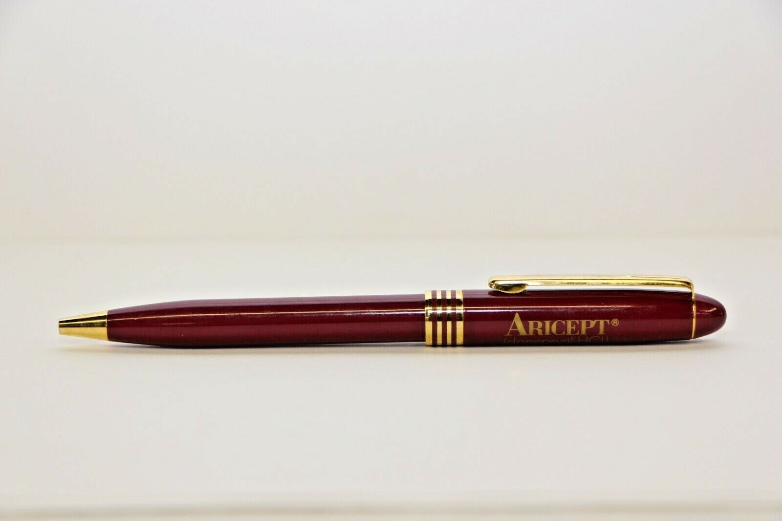 Drug Rep Pen ARICEPT Heavy Metal Doctor’s Issue Marble