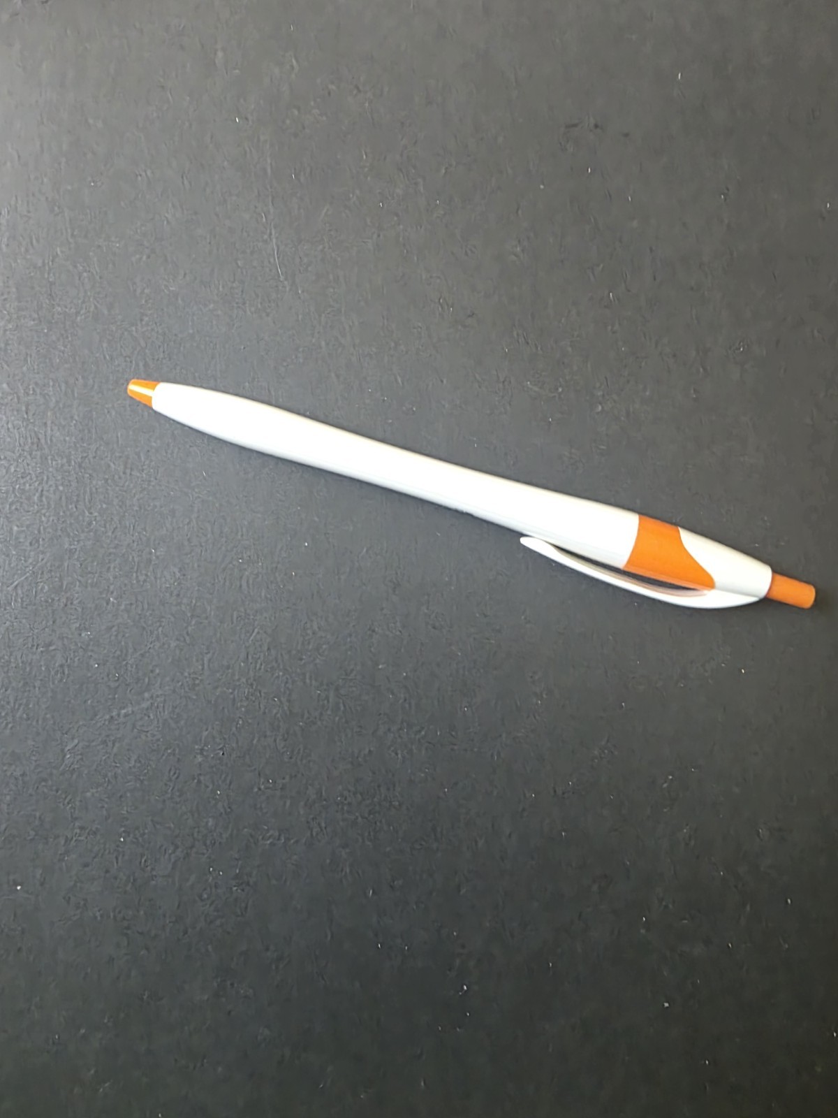 White Orange LINCARE PEN Drug Rep Pharmaceutical Promo Advertising VTG