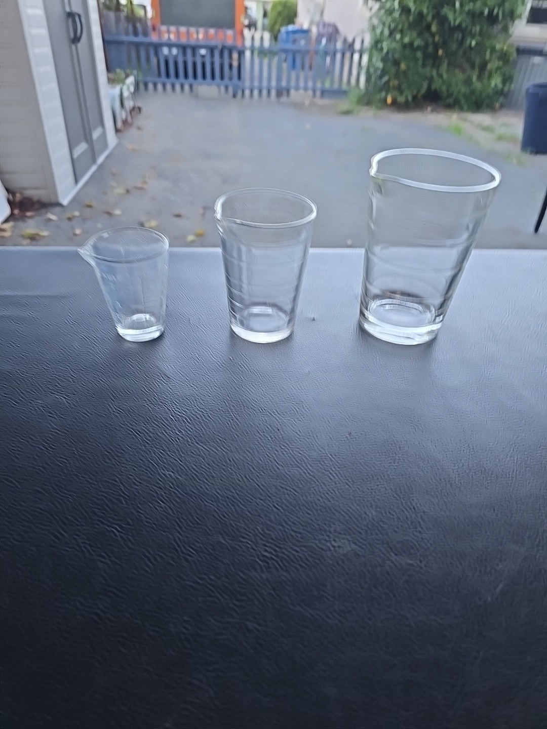 Vintage Measure Glass Cups From Pharmacy