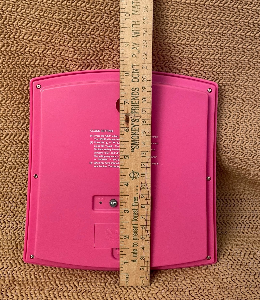 Prevacid lansoprazole Digital Clock Drug Promotion 1990s, Tested and Working.