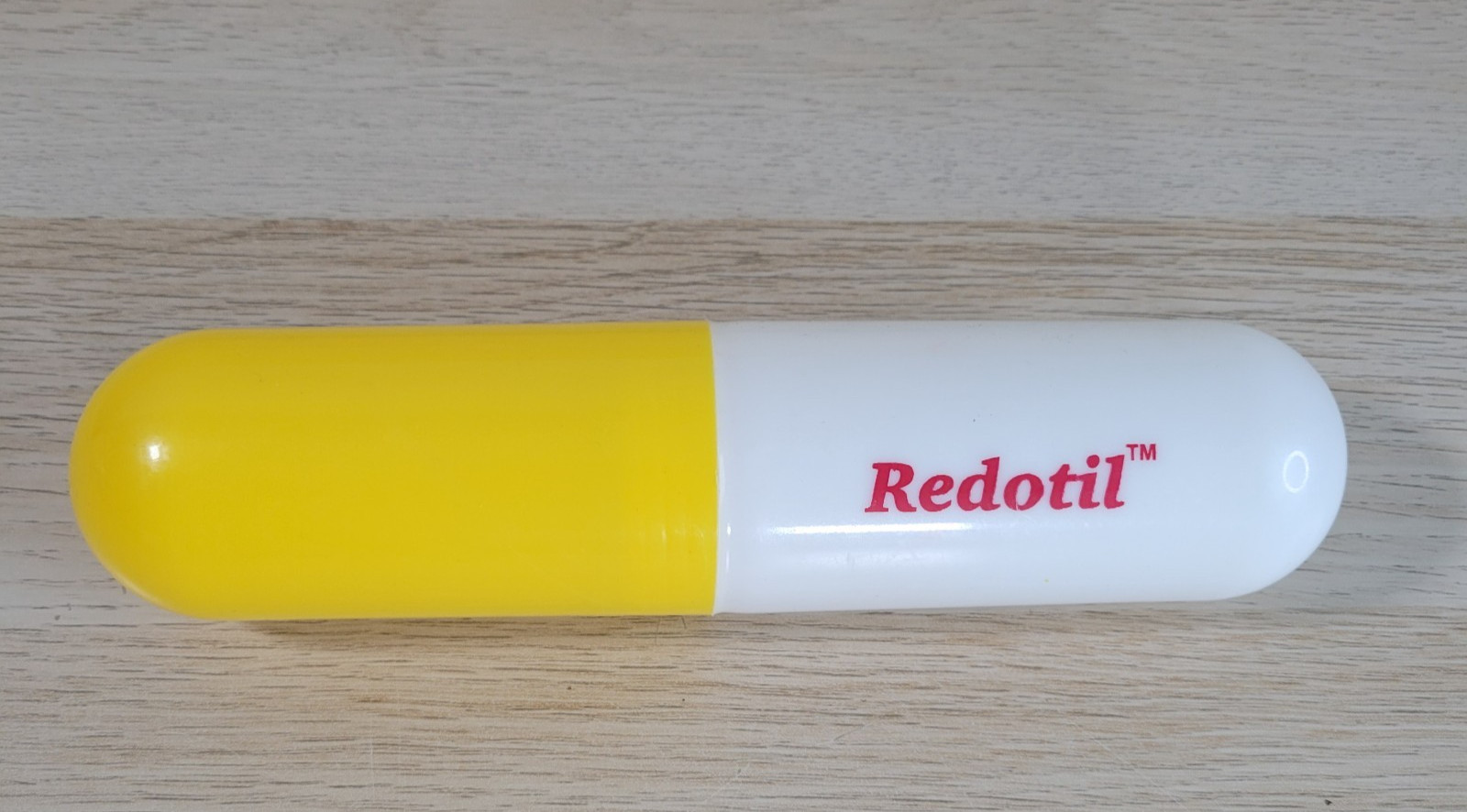 Large Redotil Pill Capsule Drug Rep Pharmaceutical 10″ Promo Display Container