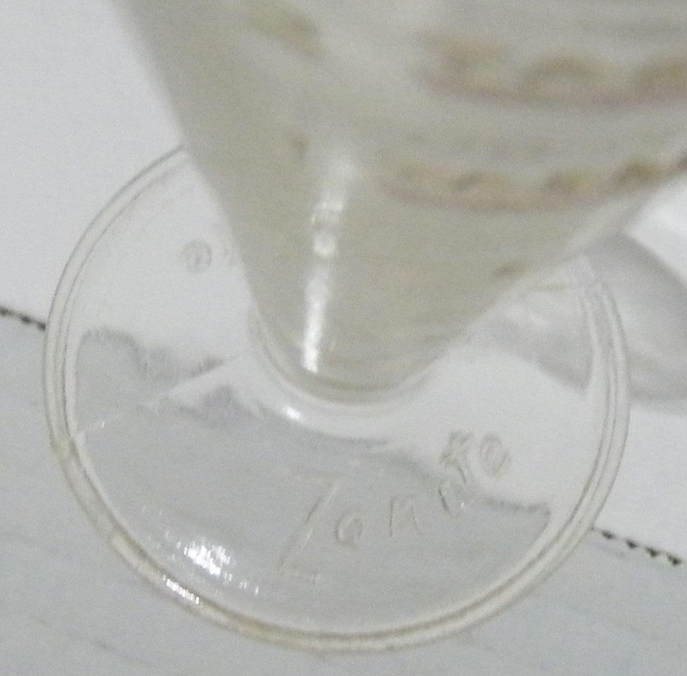 ZONITE Medicinal Apothecary Glass Measuring Beaker 2 Tablespoon Spout EUC