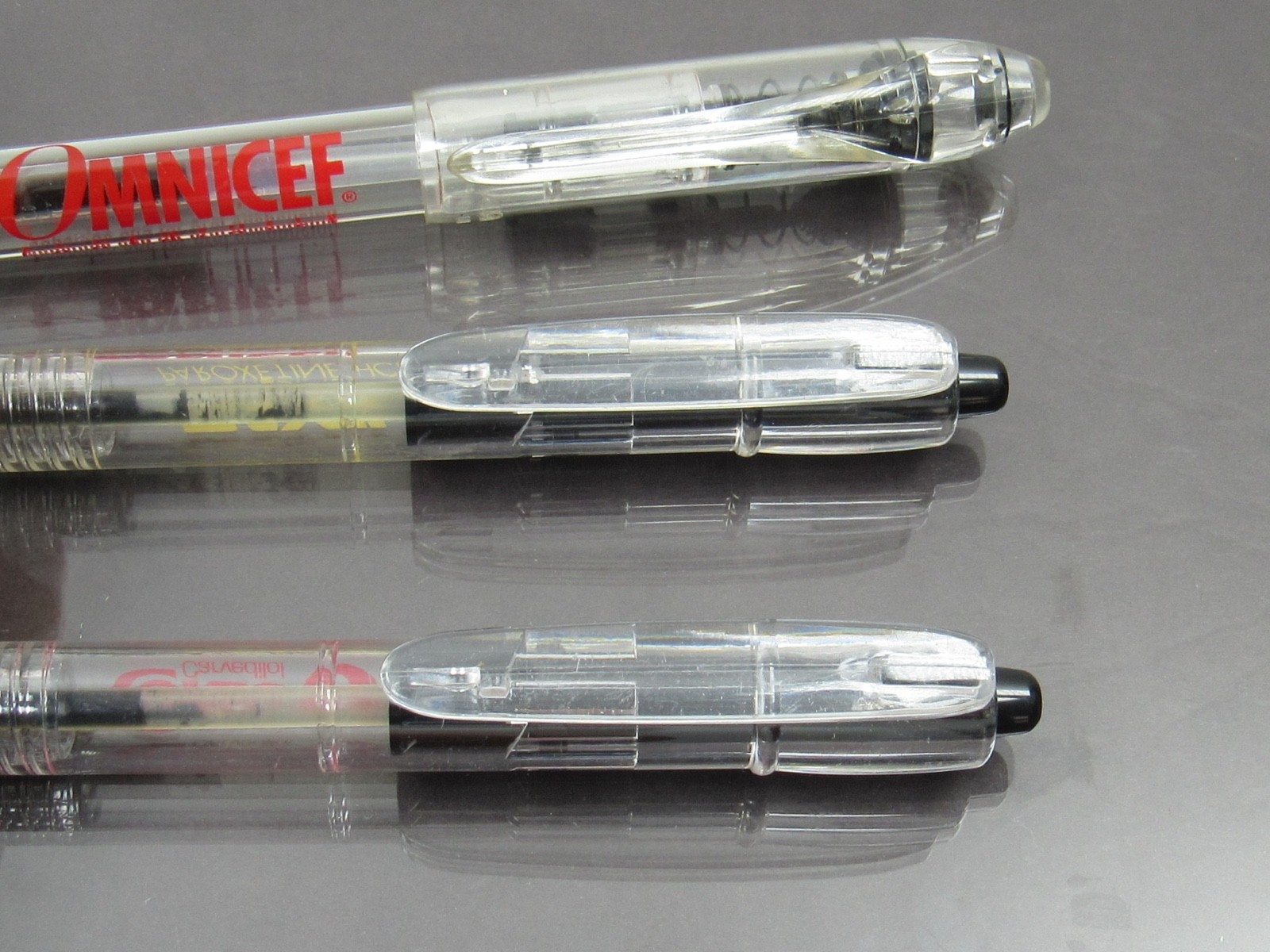 Omnicef Paxil Coreg PENS Drug Rep Pharmaceutical Promo Advertising Lot of 3