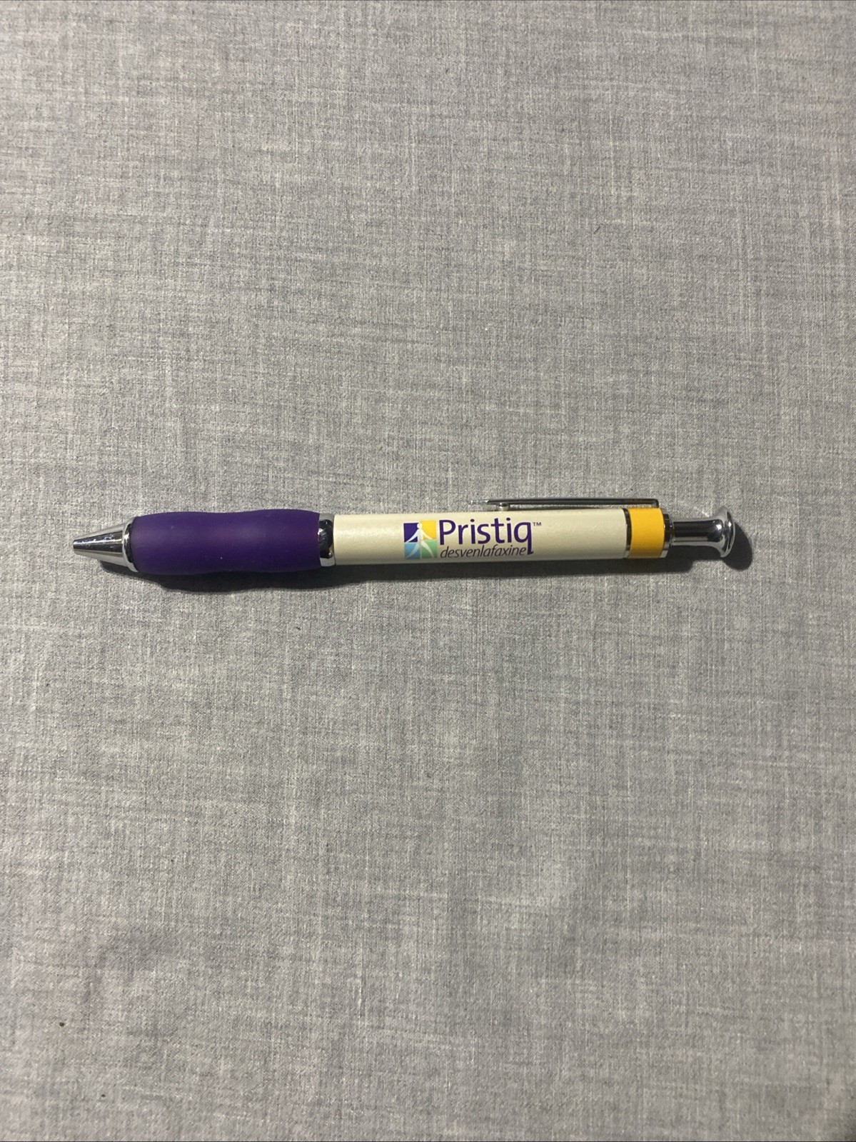 VTG Medical Advertisement Pens Lot Of 10 Metal Gel Rubber New Effexor XR Pristiq