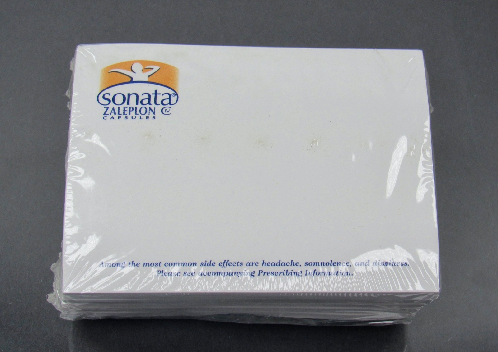1999 Sonata CIV Drug Rep Notepads Pharmaceutical Sticky Notes Sealed Lot of 5