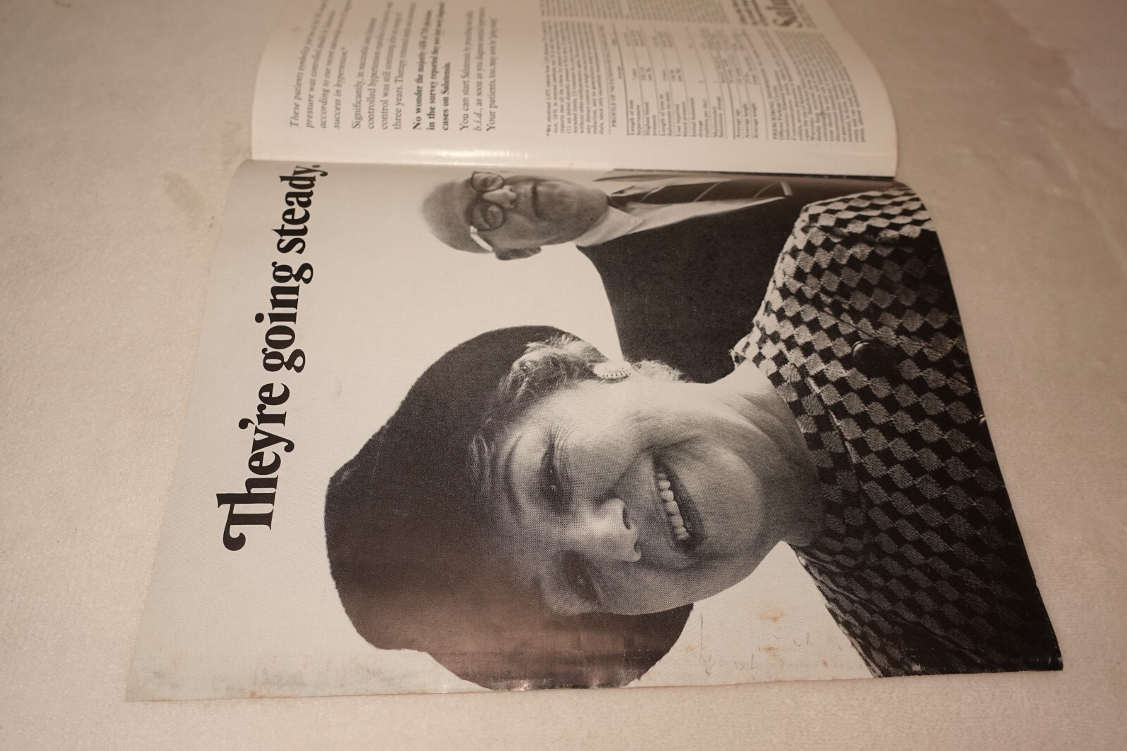 Salutensin Blood Pressure Medication Bristol Laboratories 1960s Advertisement