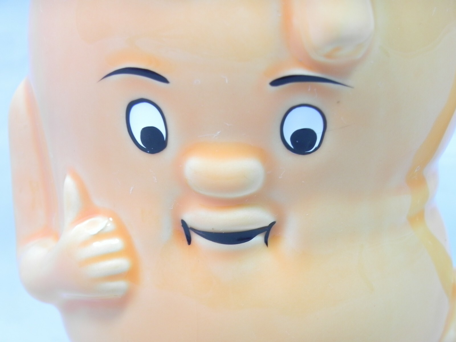 Actos Pharmaceuticals Promotion Ceramic Orange Stomach Mug Anthropomorphic Smile
