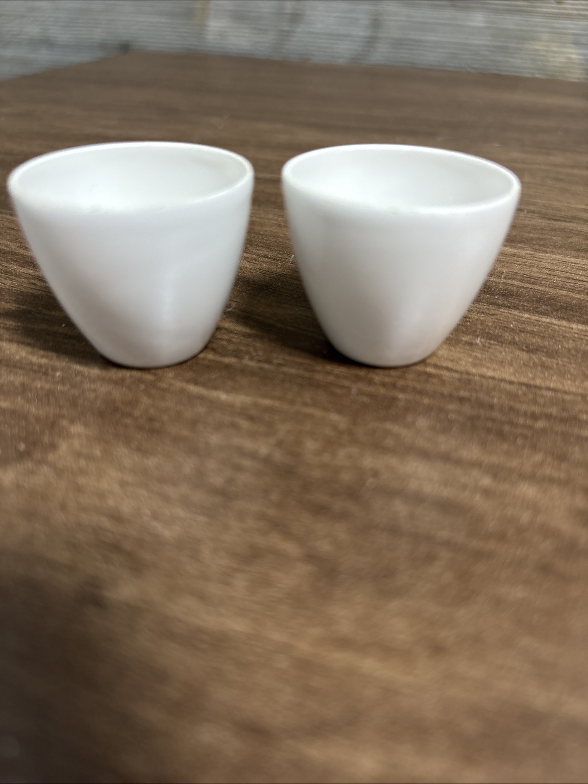 Vintage Coors Porcelain Crucibles Set of 2 Labratory Medical Equipment USA Made