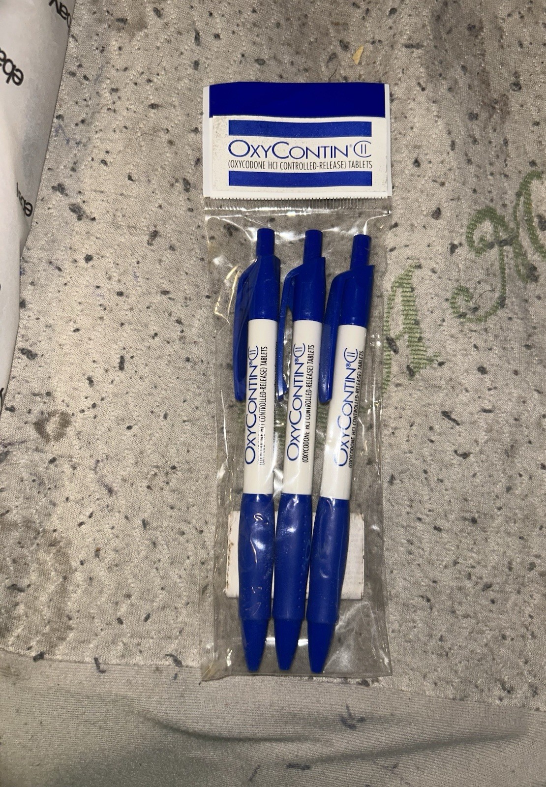 Oxycontin PENS Drug Rep Pharmaceutical Promo Sealed Original Package VERY RARE
