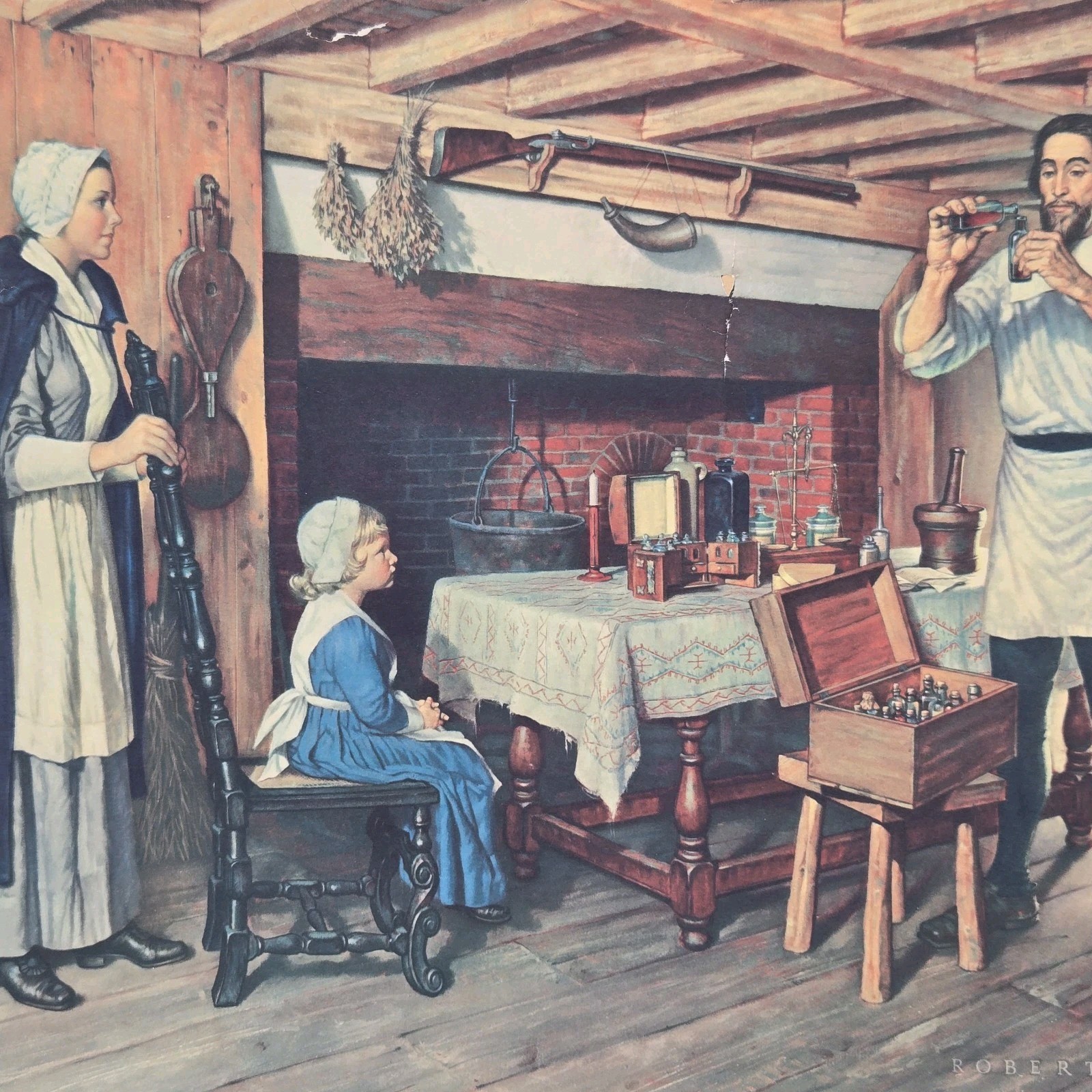 Set of FOUR – A HISTORY OF PHARMACY IN PICTURES by Parke, Davis & Co.