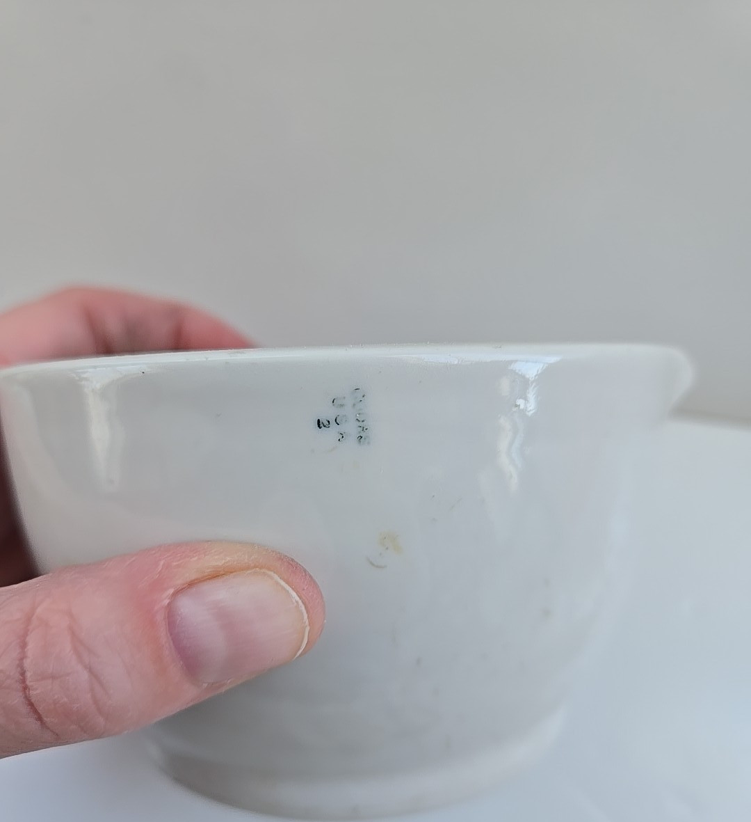 COORS Vintage Mortar & Pestle Porcelain Set School Science Lab 7″