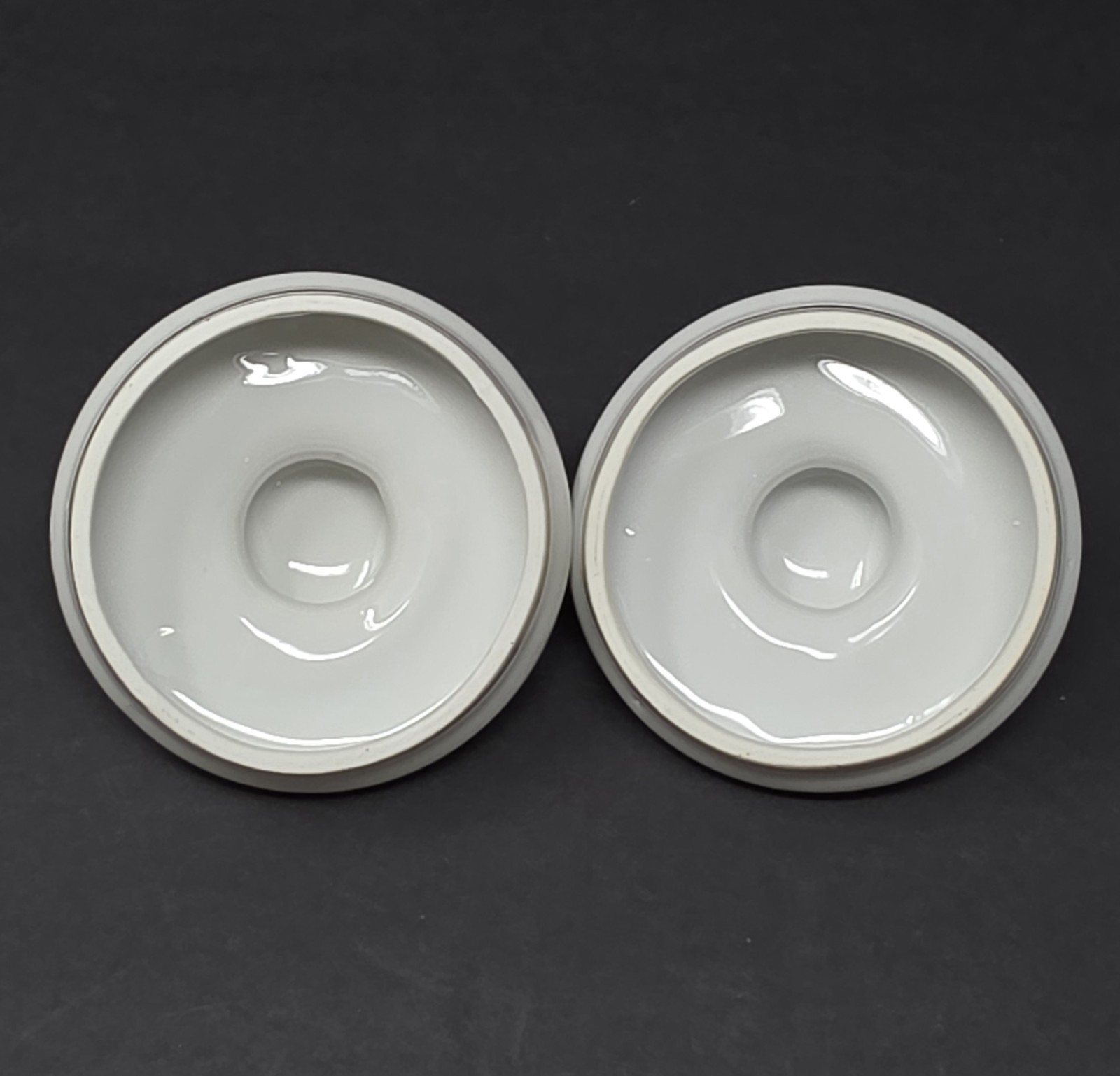 Vintage Porcelain Apothecary Medicine Jar Set Salts Cologne Gauze Perioxide