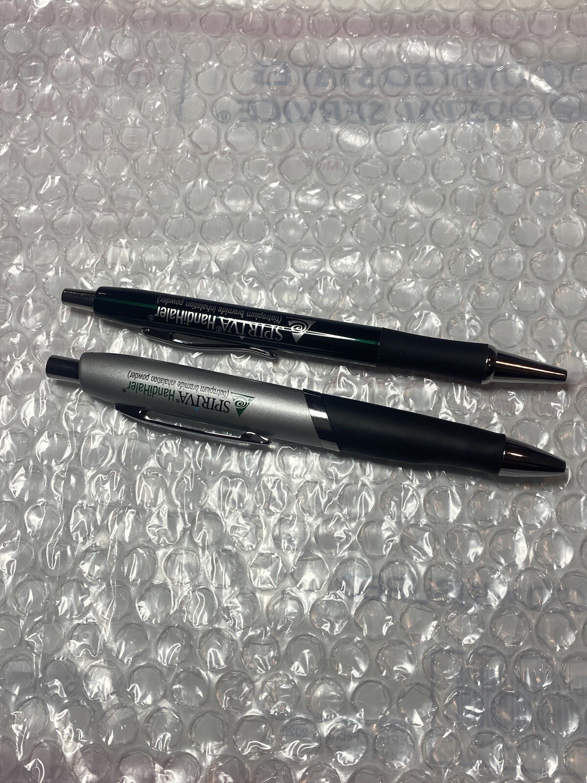 Spiriva Handihaler Pen Drug Rep Collectible Metal Pharmaceutical – Lot of 2