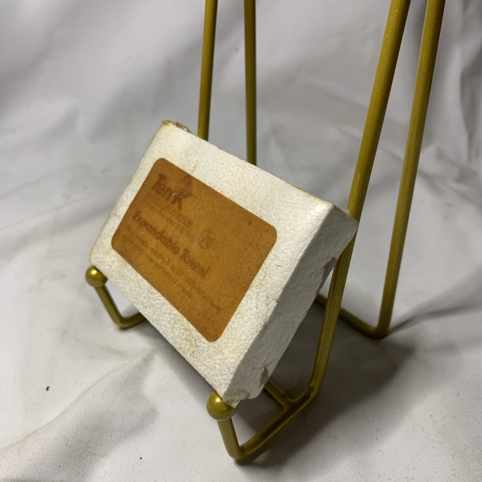 VINTAGE TEN-K POTASSIUM CHLORIDE New! Expandable Towel Pharma Sales Rep Giveaway