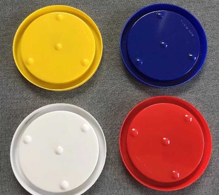 Drug Rep Advertising Capozide Plastic Coasters, Vintage Pharmaceutical 70’s/80’s