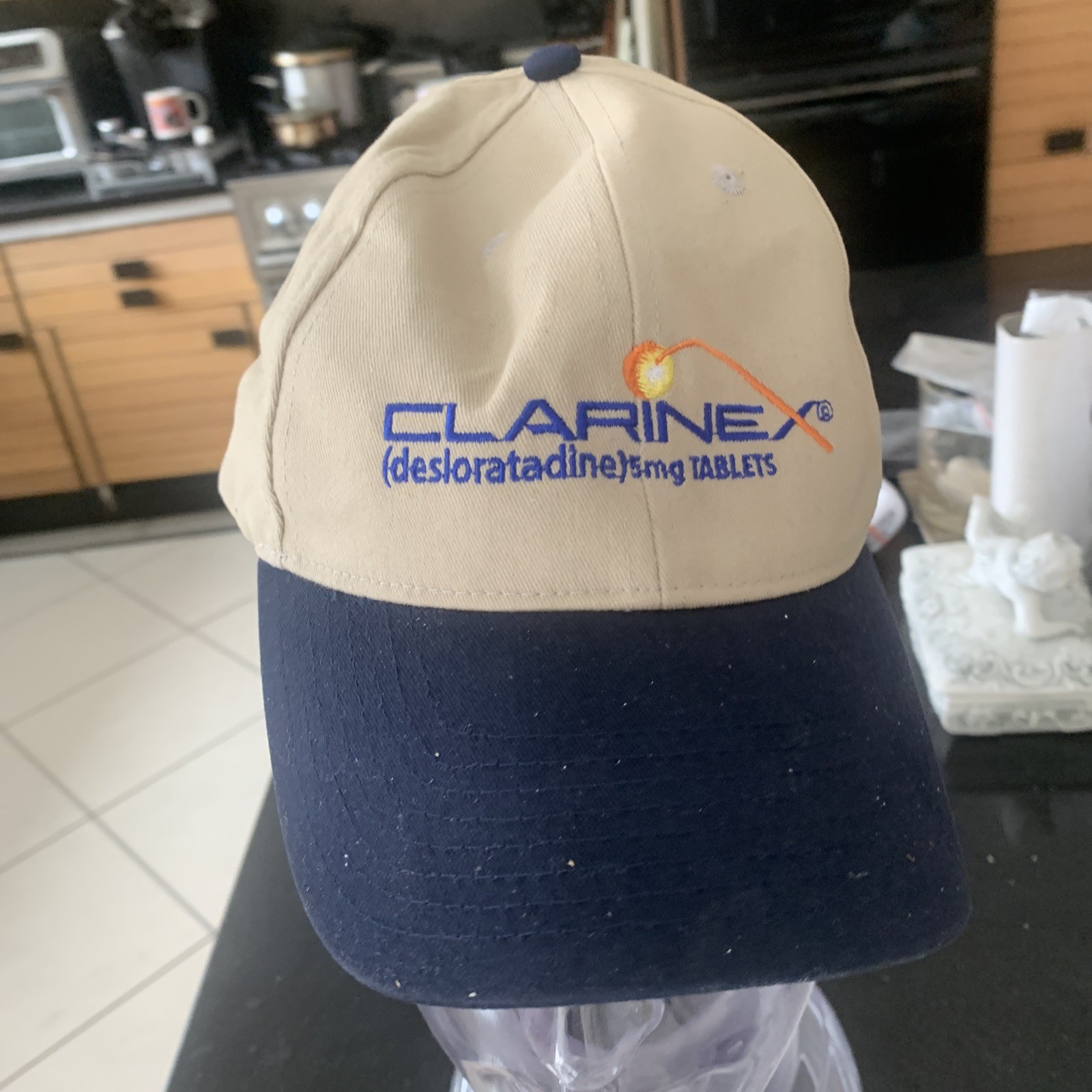 Clarinex Pharma Advertising Hat Cap Drug Rep Promo Merchandise brand New