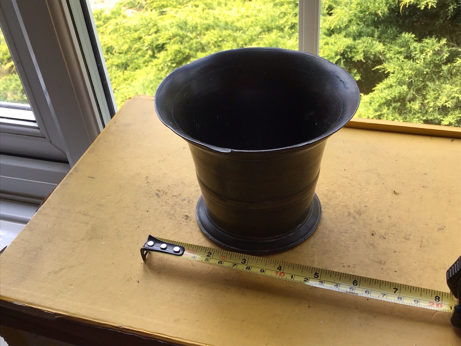 ANTIQUE PESTLE BRONZE VINTAGE CHEMIST COOK APOTHECARY FOR COOKING HERBS SPICES