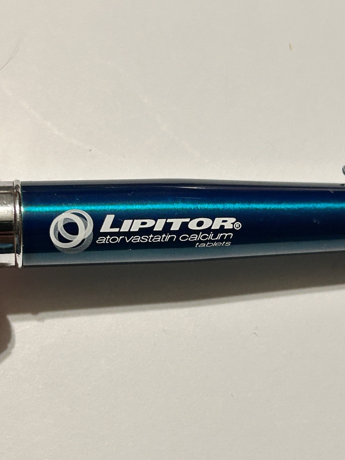 LIPITOR Drug Rep Pen Pharmaceutical Advertising Heavy Metal Pen
