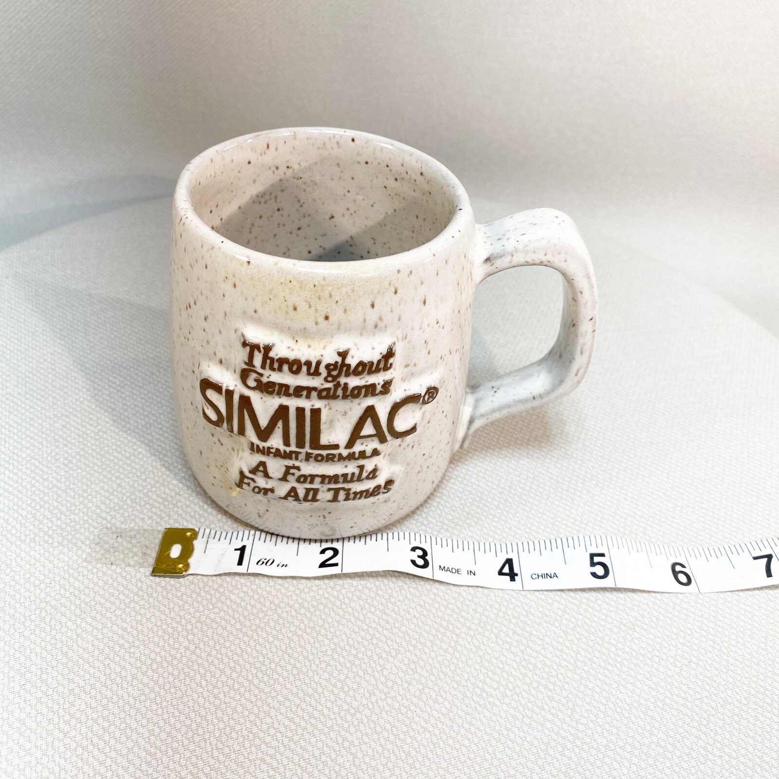Vintage Similac Infant Formulas Pottery Coffee Mug
