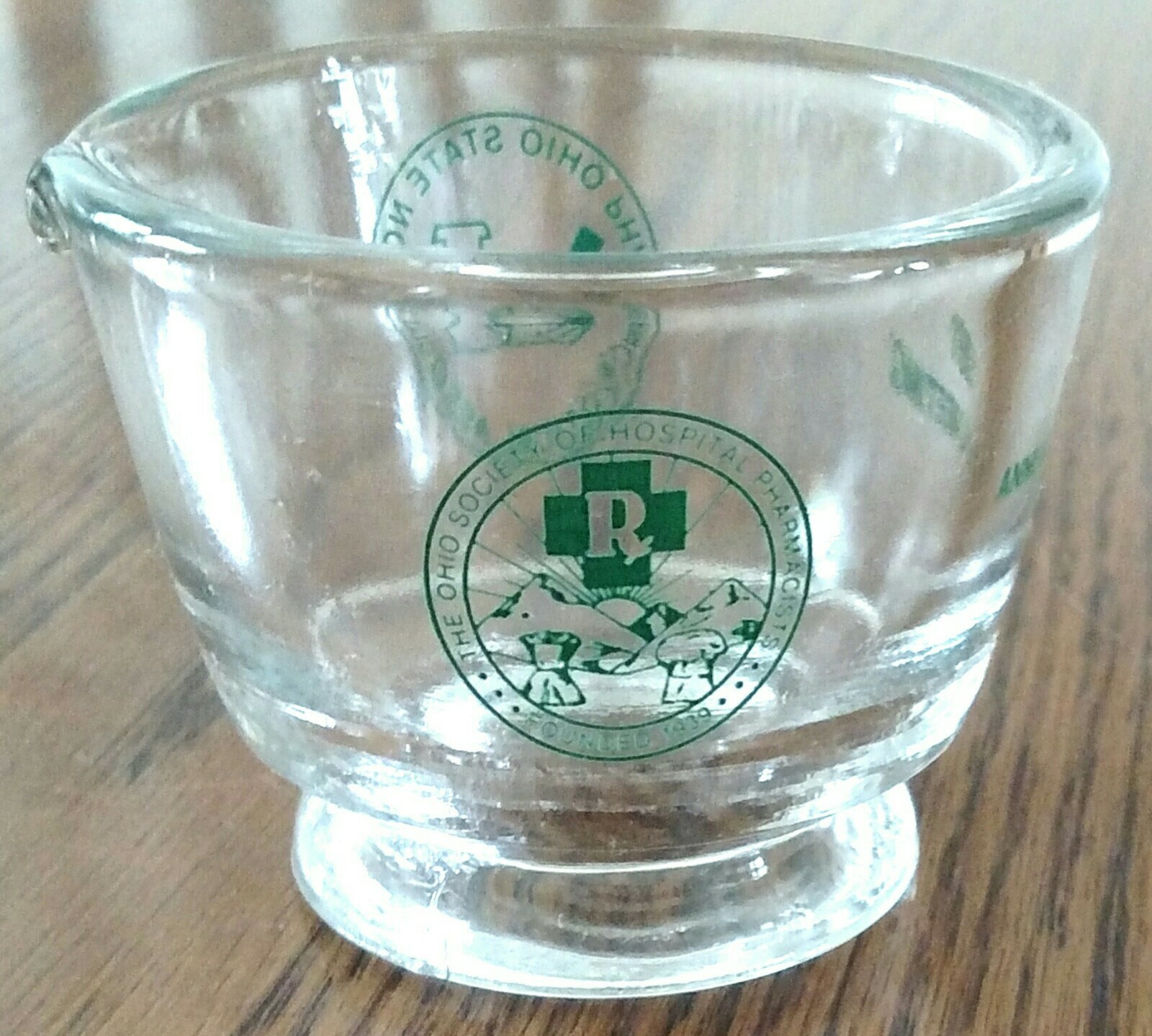 1981 Ohio State Pharmaceutical Association Glass Creamer Annual Meeting