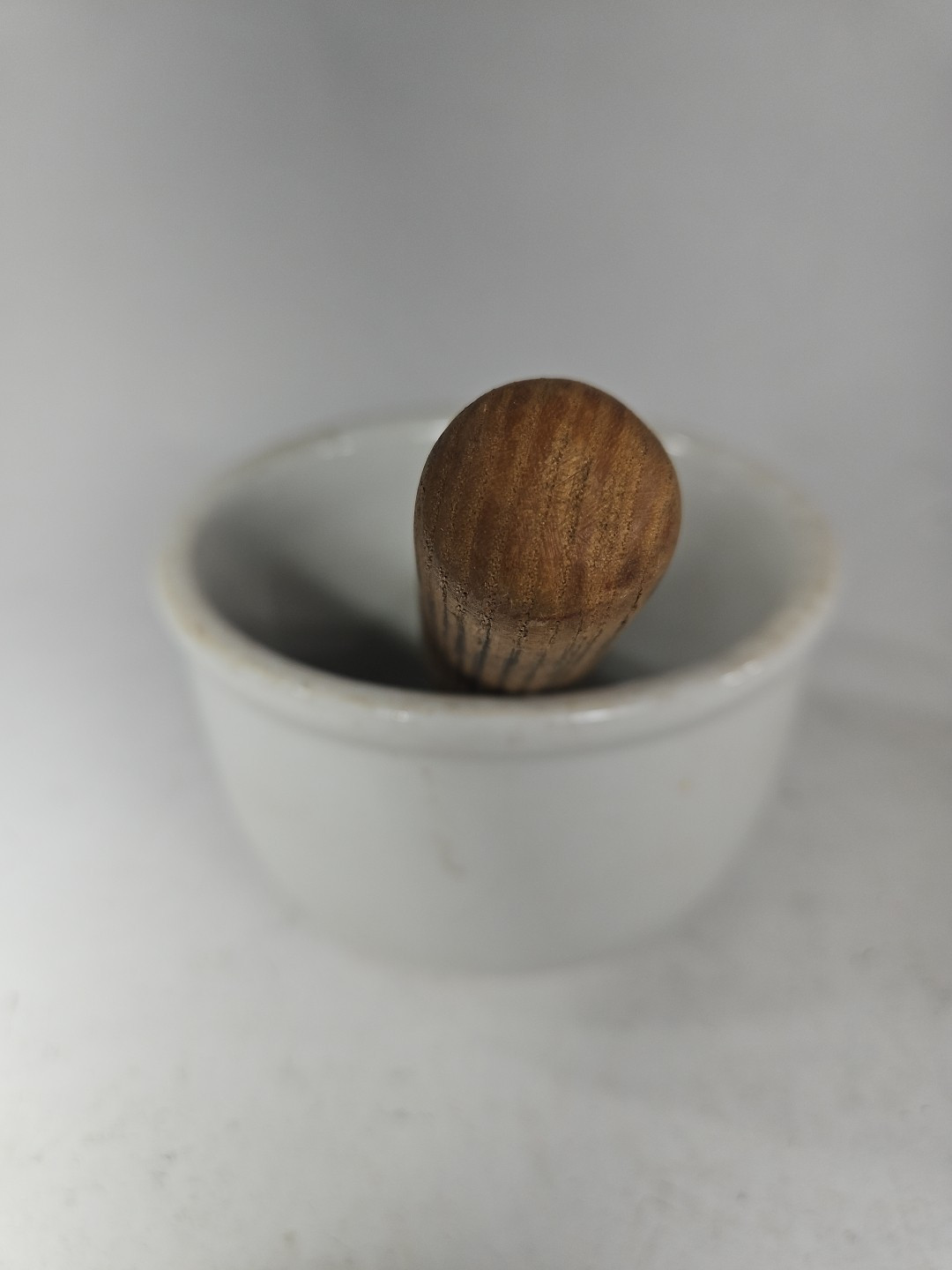 Vintage Antique Pharmacy Apothecary Druggist Mortar & Pestle primitive FREE SHIP