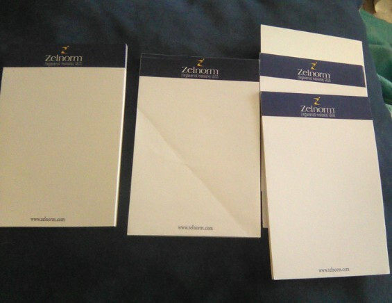 Drug Rep ZELNORM Collectible Paper Pads ( tegaserod maleate)