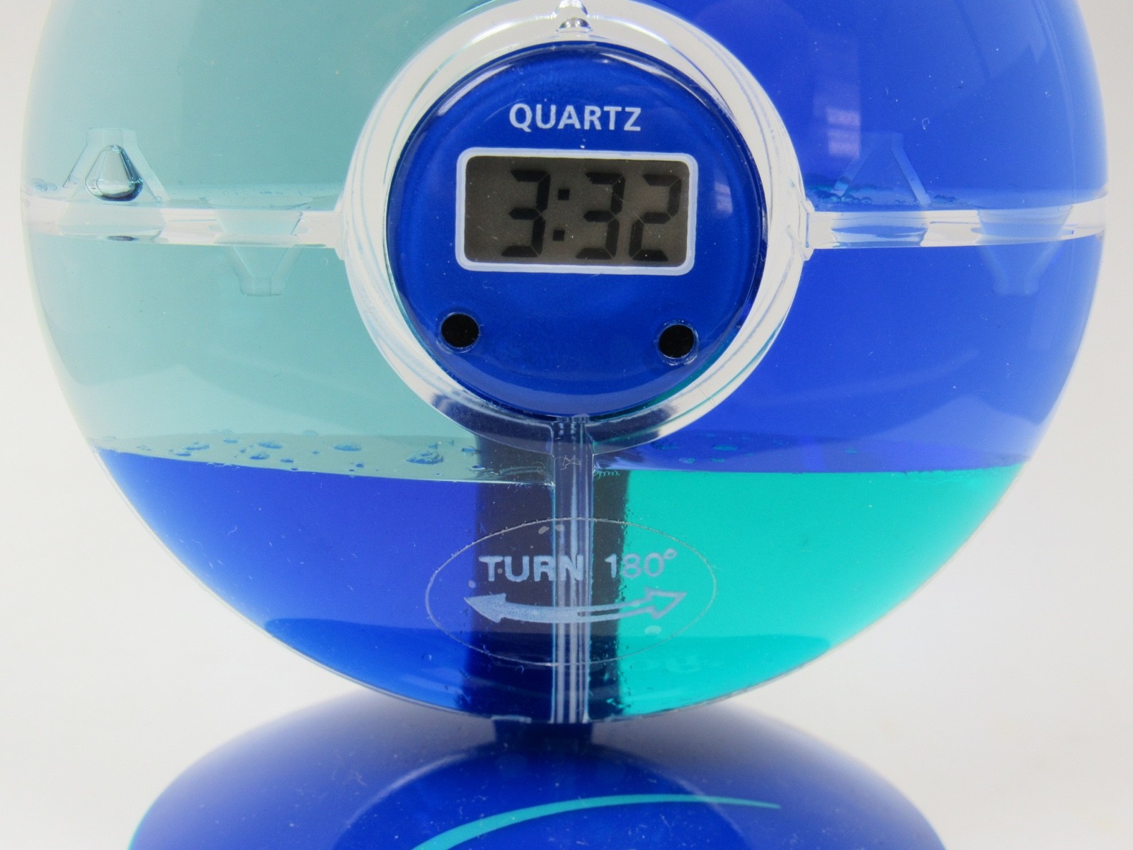 Zoloft Blue Water Digital Desk Color Clock Drug Rep Pharmaceutical Promo RARE