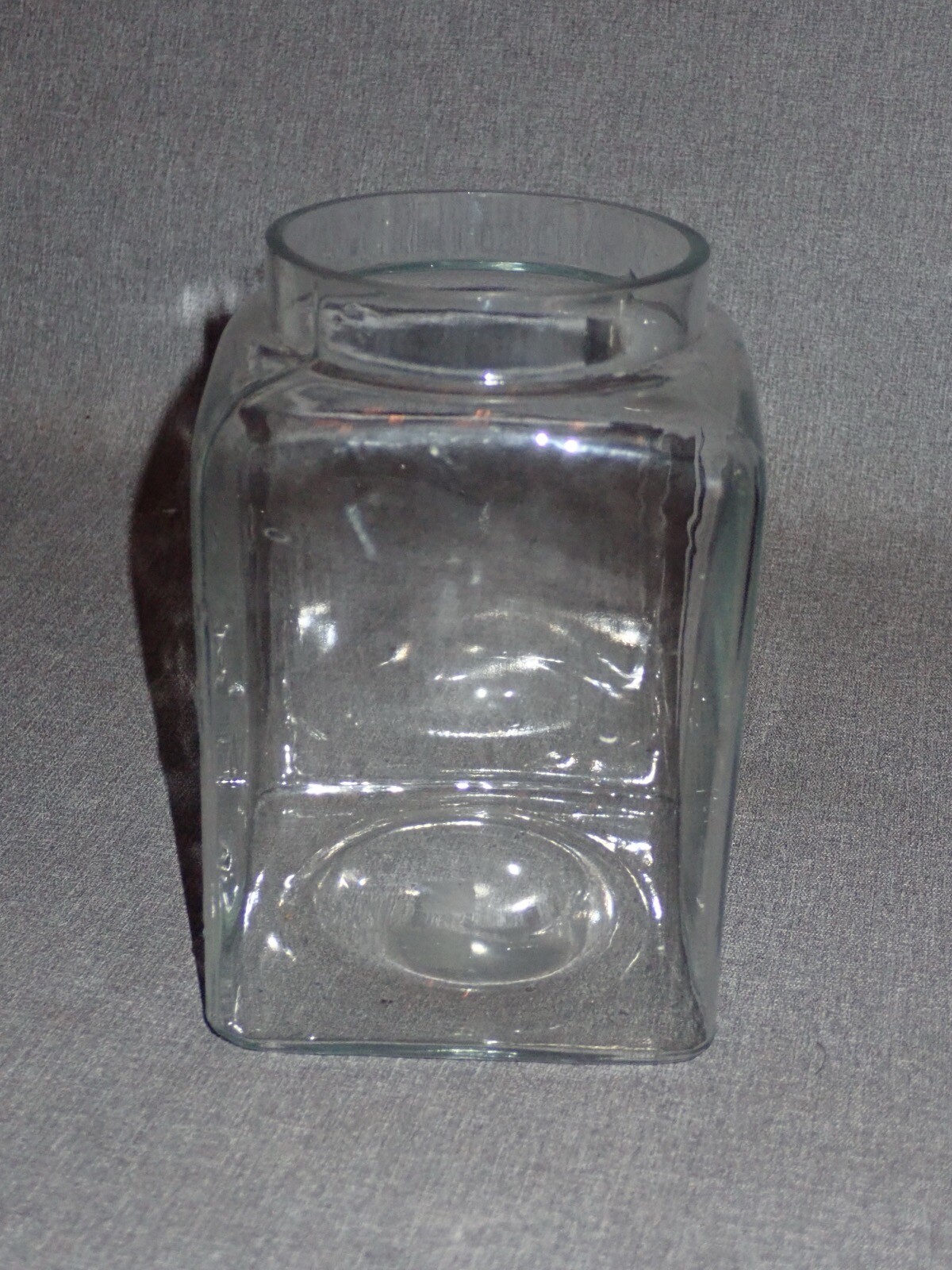 Antique Apothecary Jar Cough Candy Tablets Meseroll & Co Trenton NJ Drug Store