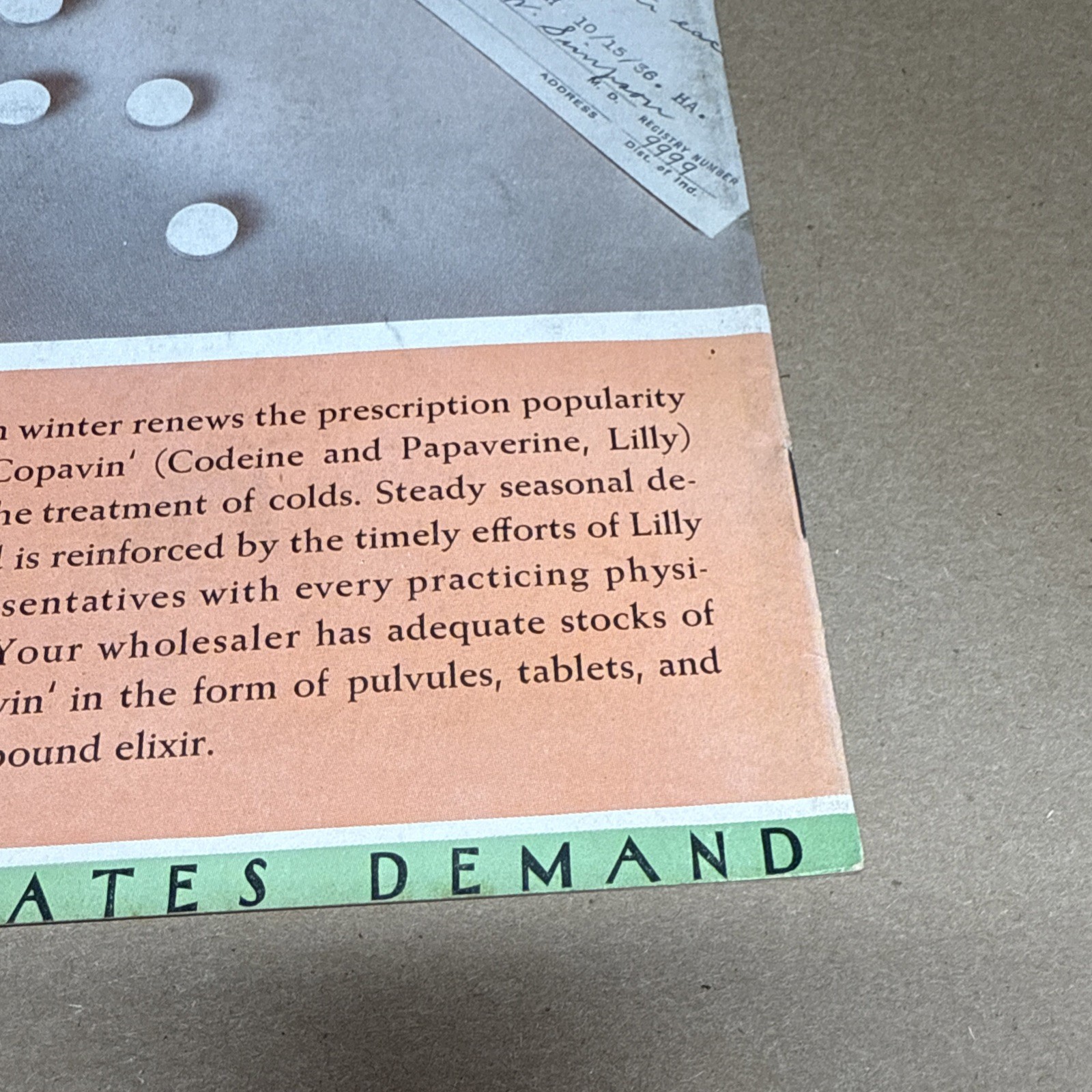 Tile And Till Magazine Eli Lilly And Company January 1937 Indianapolis Indiana