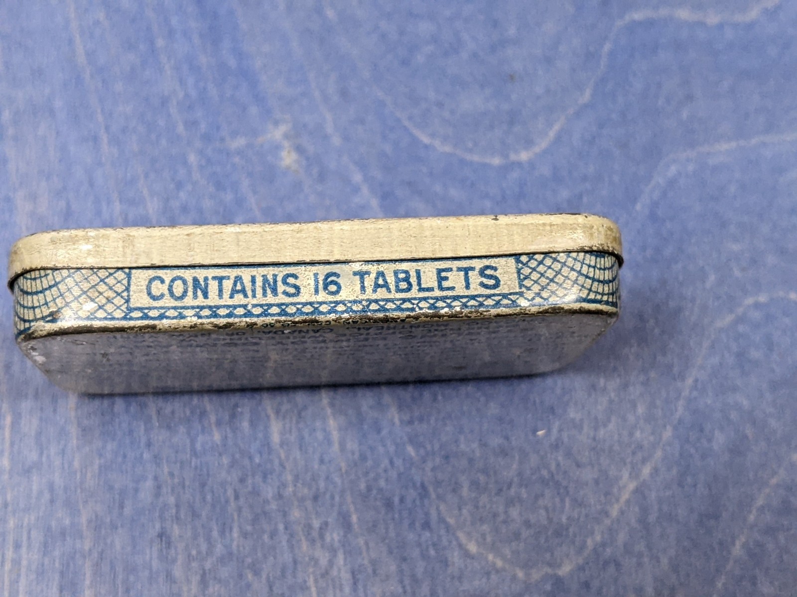 Antique Tin Cascarets Candy Cathartic Laxative Sterling Remedy Co Constipation