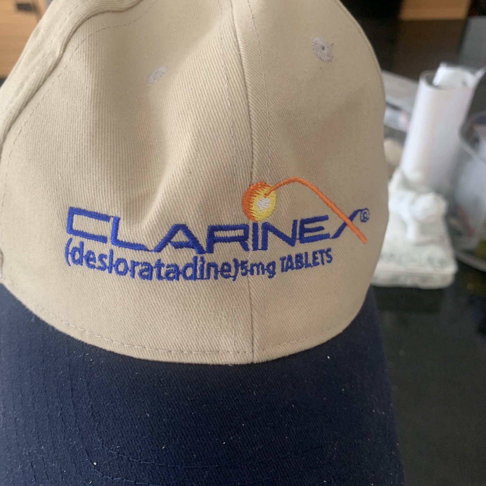 Clarinex Pharma Advertising Hat Cap Drug Rep Promo Merchandise brand New