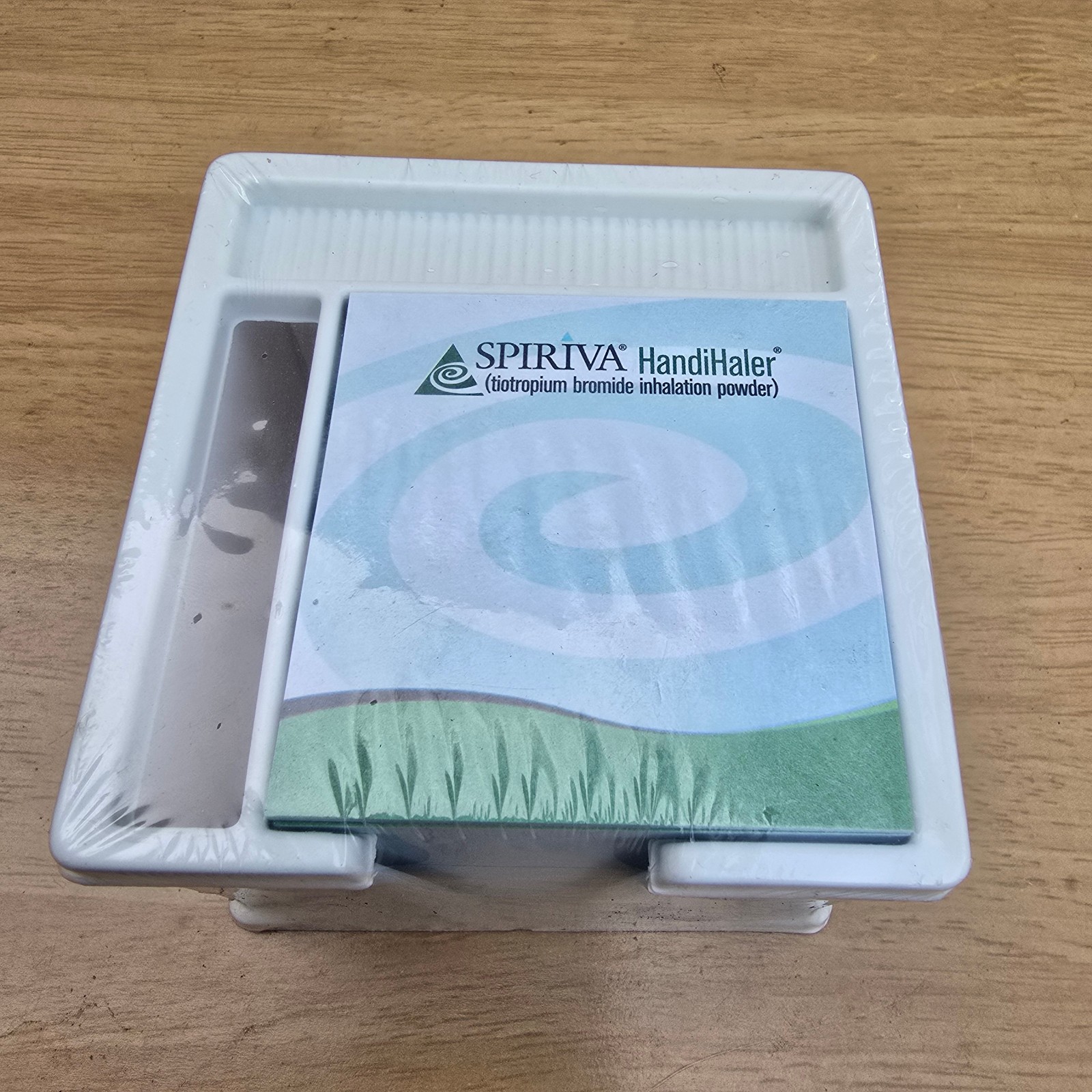 Spiriva HandiHaler Sticky Notes Cube NOS Sealed Promo Pad Pfizer 2006
