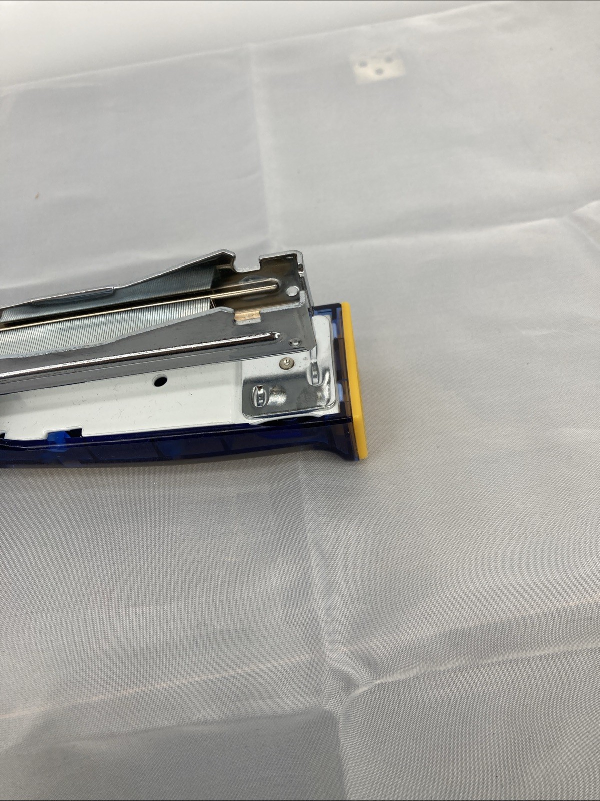 Asacol Stapler Blue Yellow Drug Rep Pharmaceutical Promo Advertising 6”