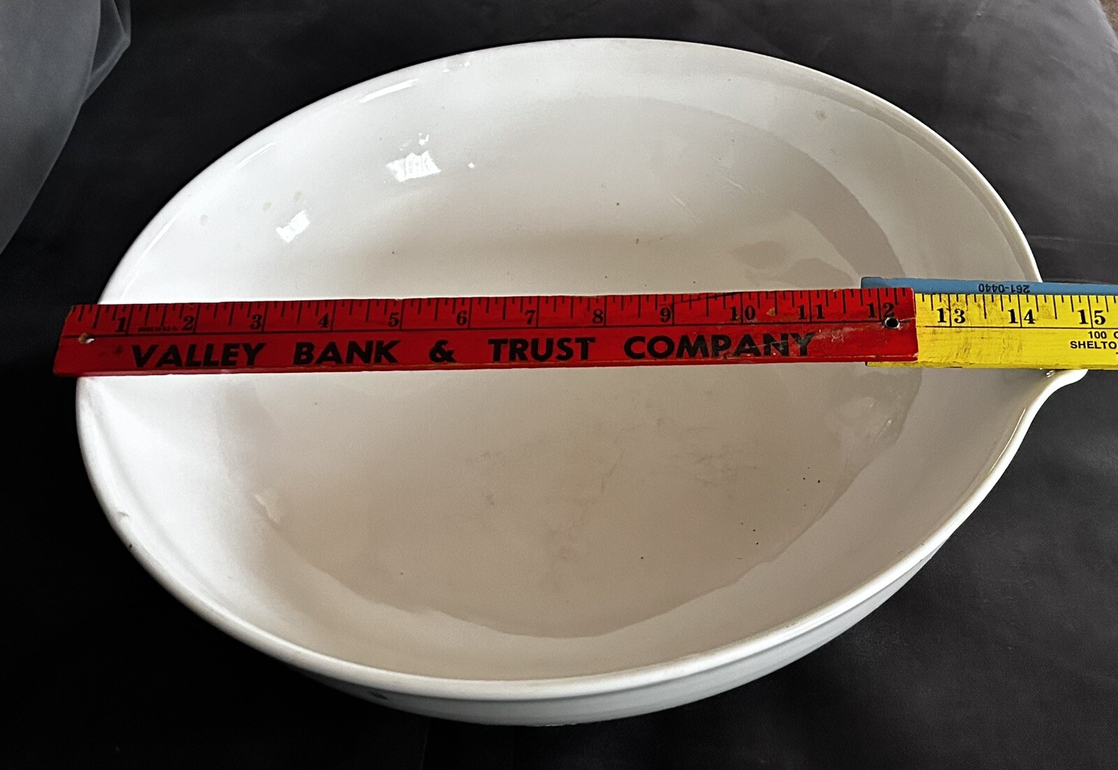 Coors Lab 14” White Porcelain Evaporating Bowl – Apothecary Chemistry Pharmacy