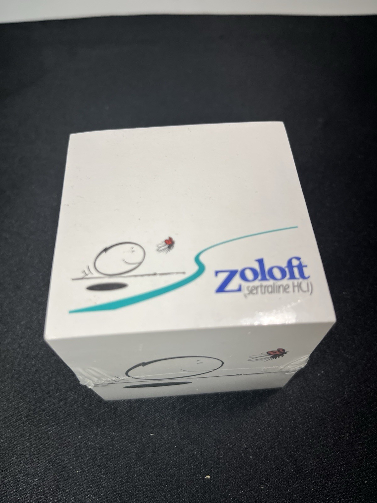 Rare Zoloft Sticky Notes Drug Rep Pharmaceutical Promo Advertising New!