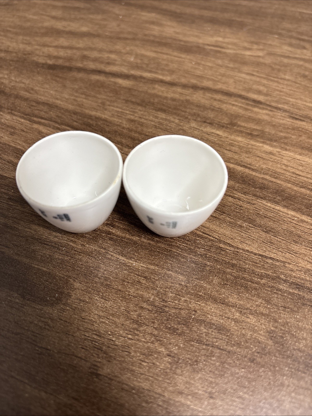 Vintage Coors Porcelain Crucibles Set of 2 Labratory Medical Equipment USA Made