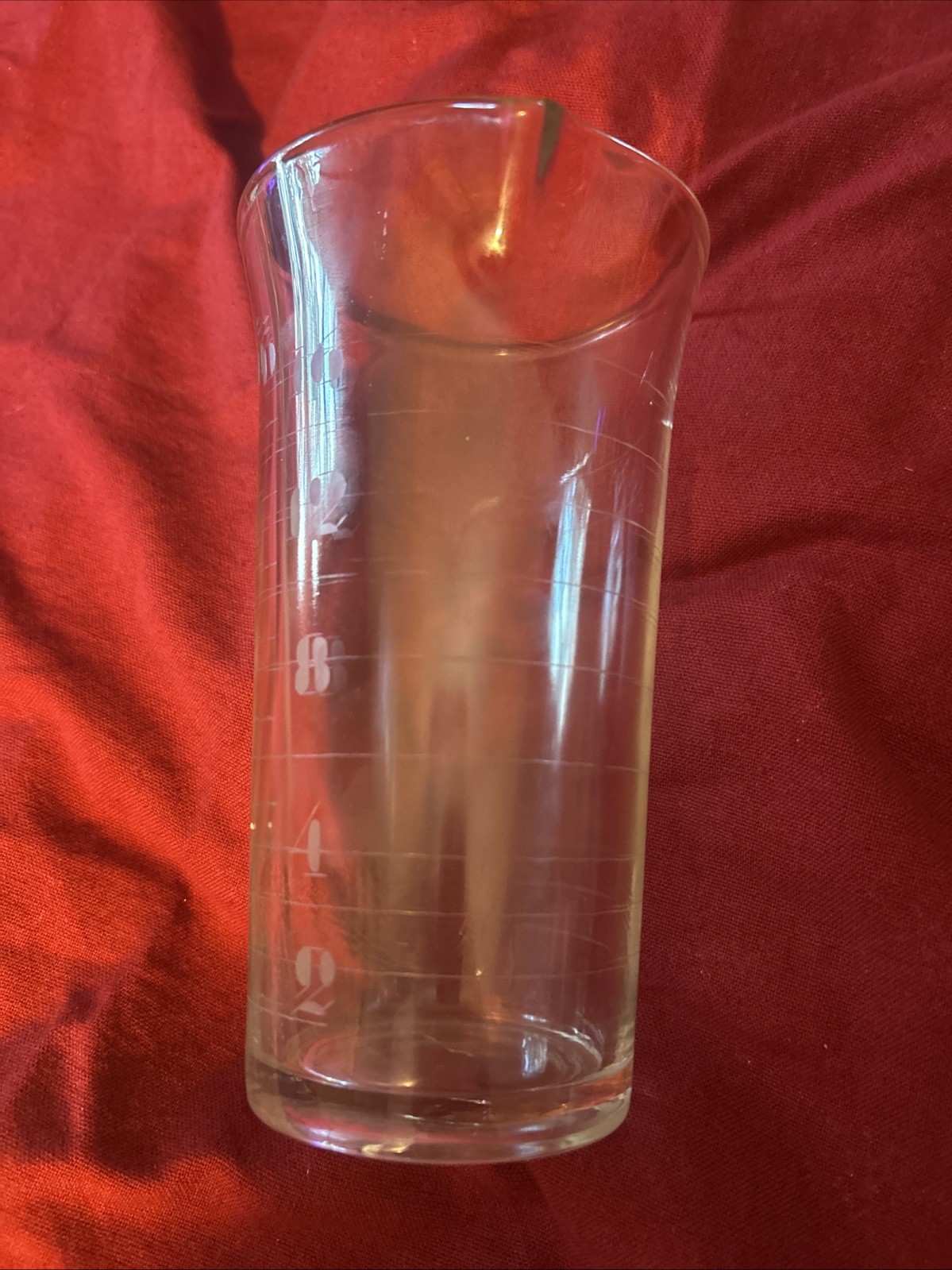 Apothecary Beaker 16oz Vintage Darkroom? Pharmacy? Rare 😱 Measuring Cup ❤️