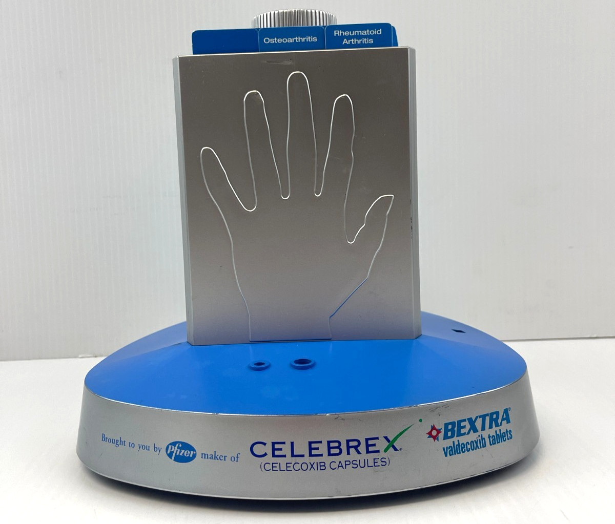 Pfizer Pharmaceutical Advertisement Celebrex Bextra Arthritis Display Model