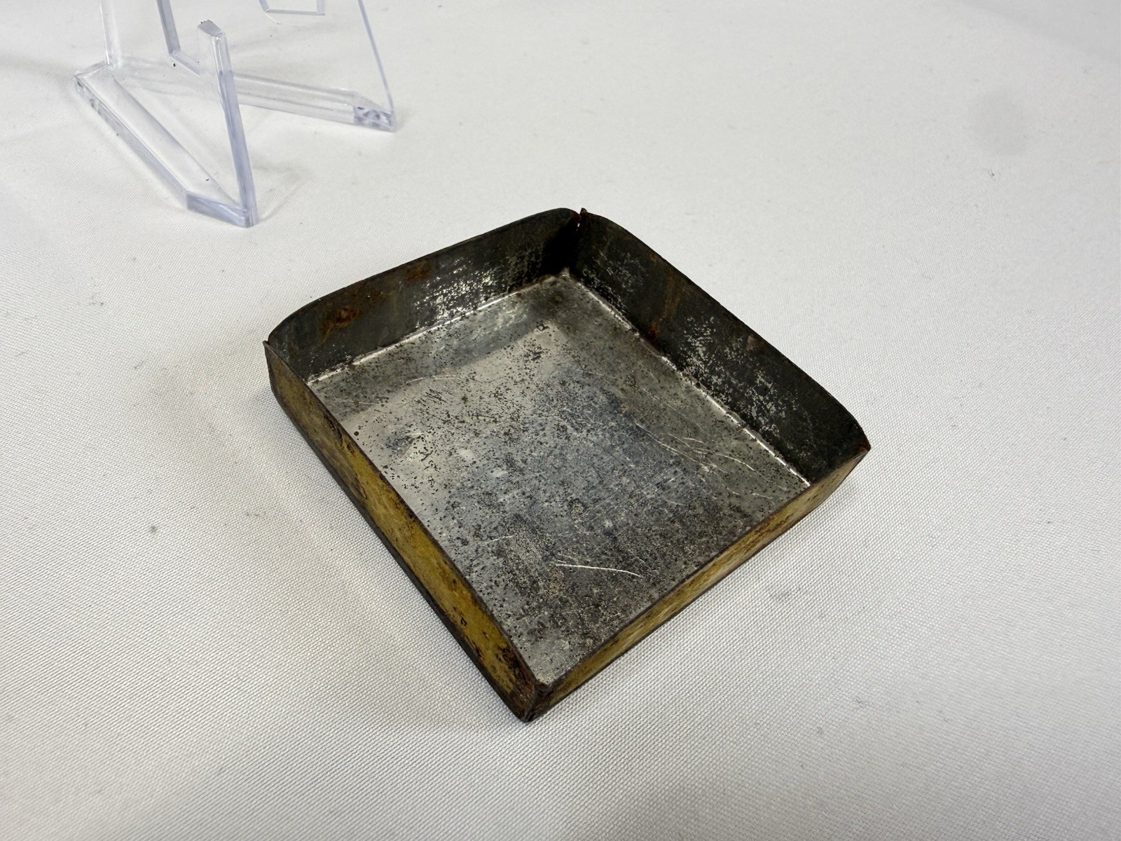 Early To Mid 1900s Vintage Pharmacy Prescription Druggist Tin. Toledo, OH