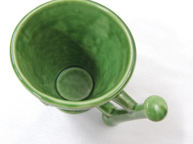 Vintage Signed McCoy Art Pottery GALEN Pharmacy Mortar & Pestle Mug for SCHERING