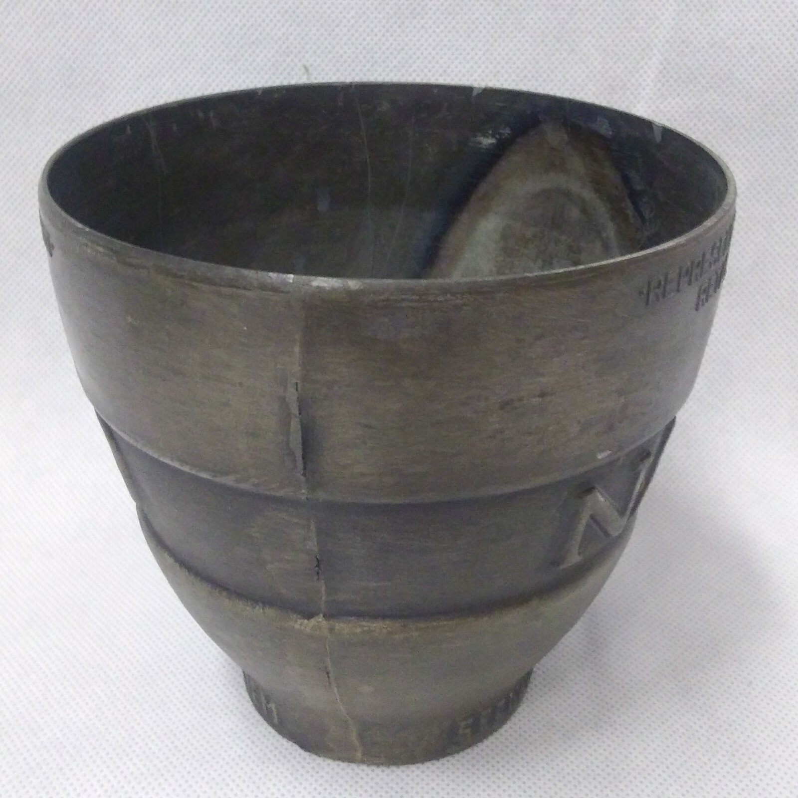 NARD Mortar Pestle Bronzed Planter Pharmacy Scherling Plough Healthcare 1991