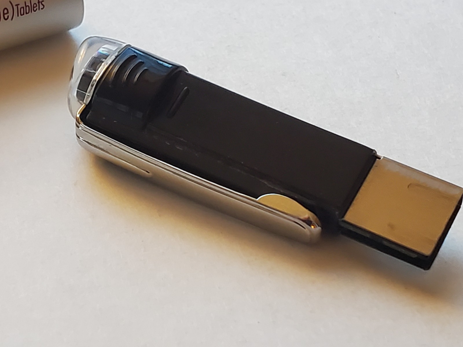 Zetia USB Drive Pen • Pharmaceutical Drug Rep Memorabilia • 124MB With 2007 PDF