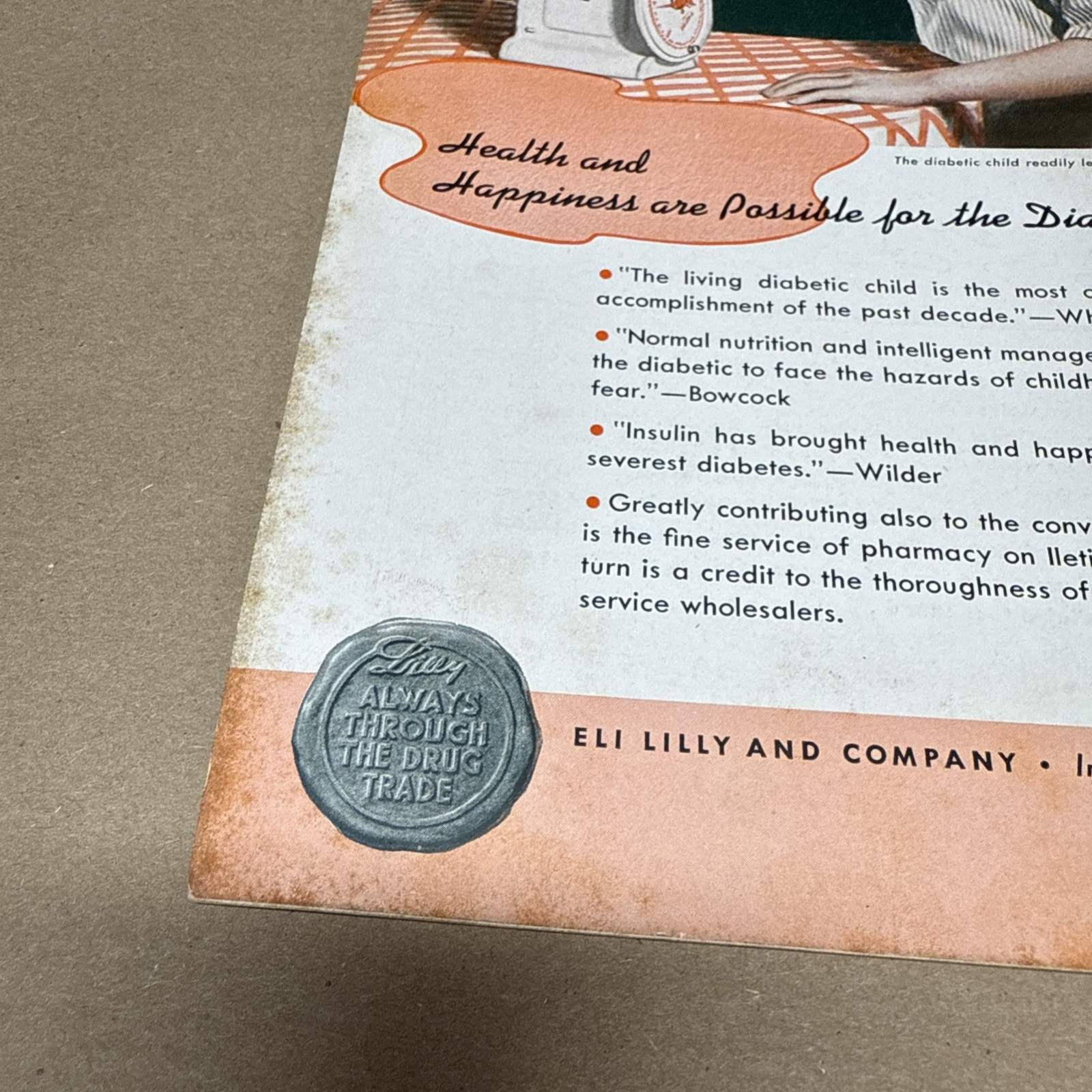 Tile And Till Magazine Eli Lilly And Company January 1938 Indianapolis Indiana