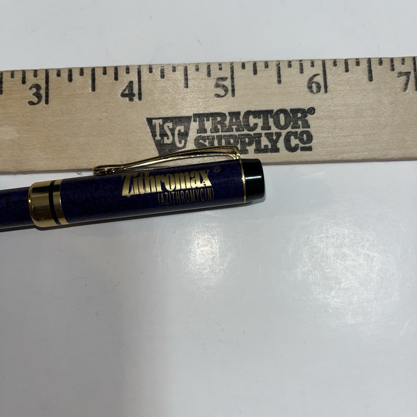 Zithro Medical Drug Rep Pharmaceutical Pen Metal Collectible Advertising