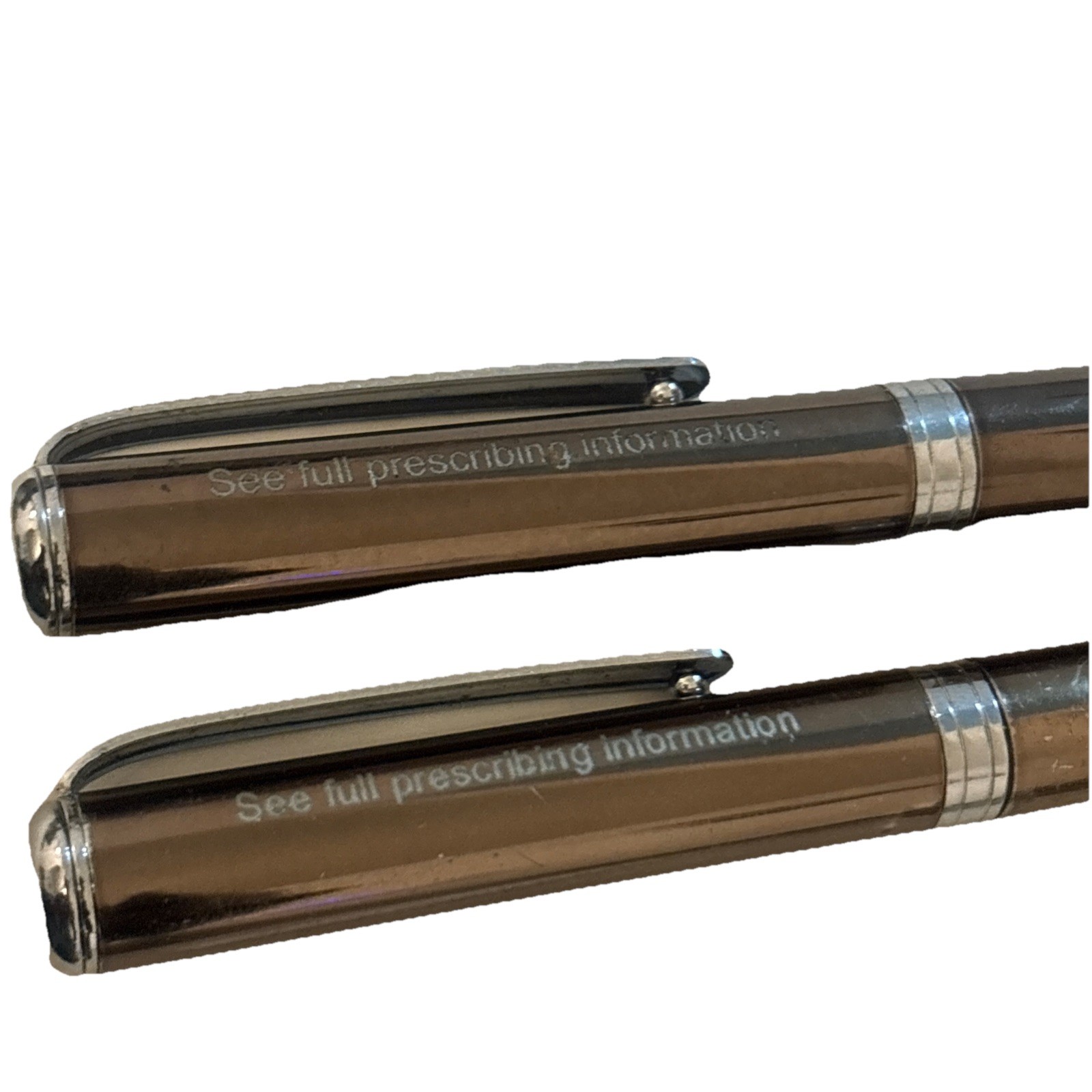 Pharmaceutical Pen Depakote ER drug rep Twist Point Heavyweight Brown Silver Lot